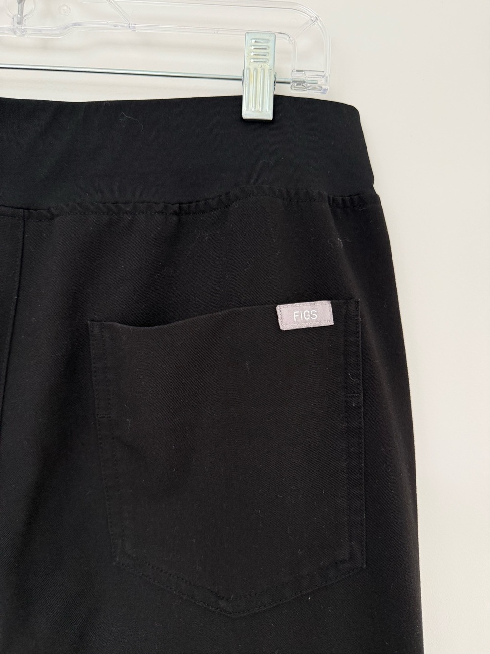 Figs Zamora Black Jogger Scrub Pants - Picture 8 of 8